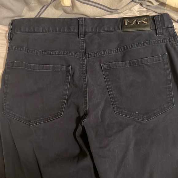 MICHAEL KORS KHAKI Chinos ————Michael KORS Blue pants - Picture 1 of 3